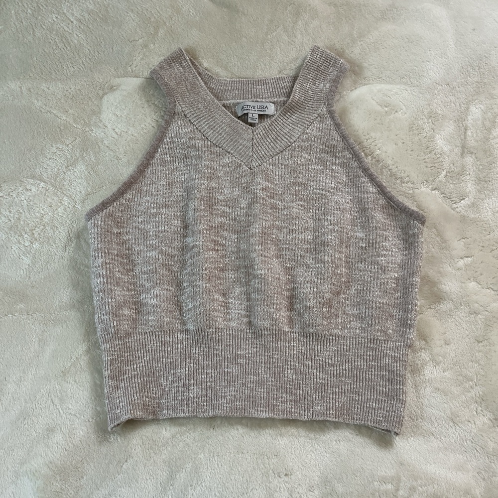 Women’s knit tank top